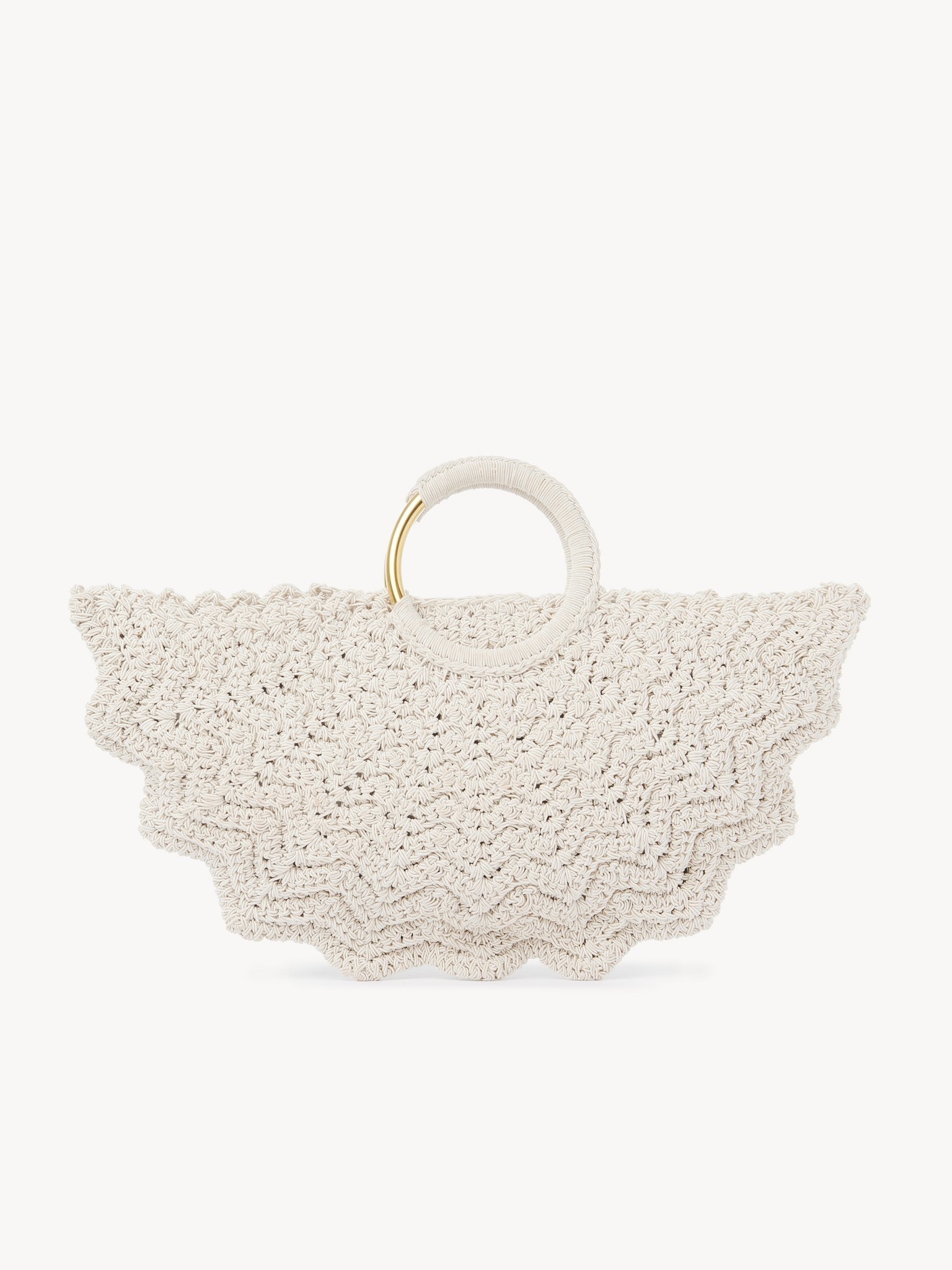 SMALL BRACELET PARAVENT TOTE BAG IN CROCHET - 4