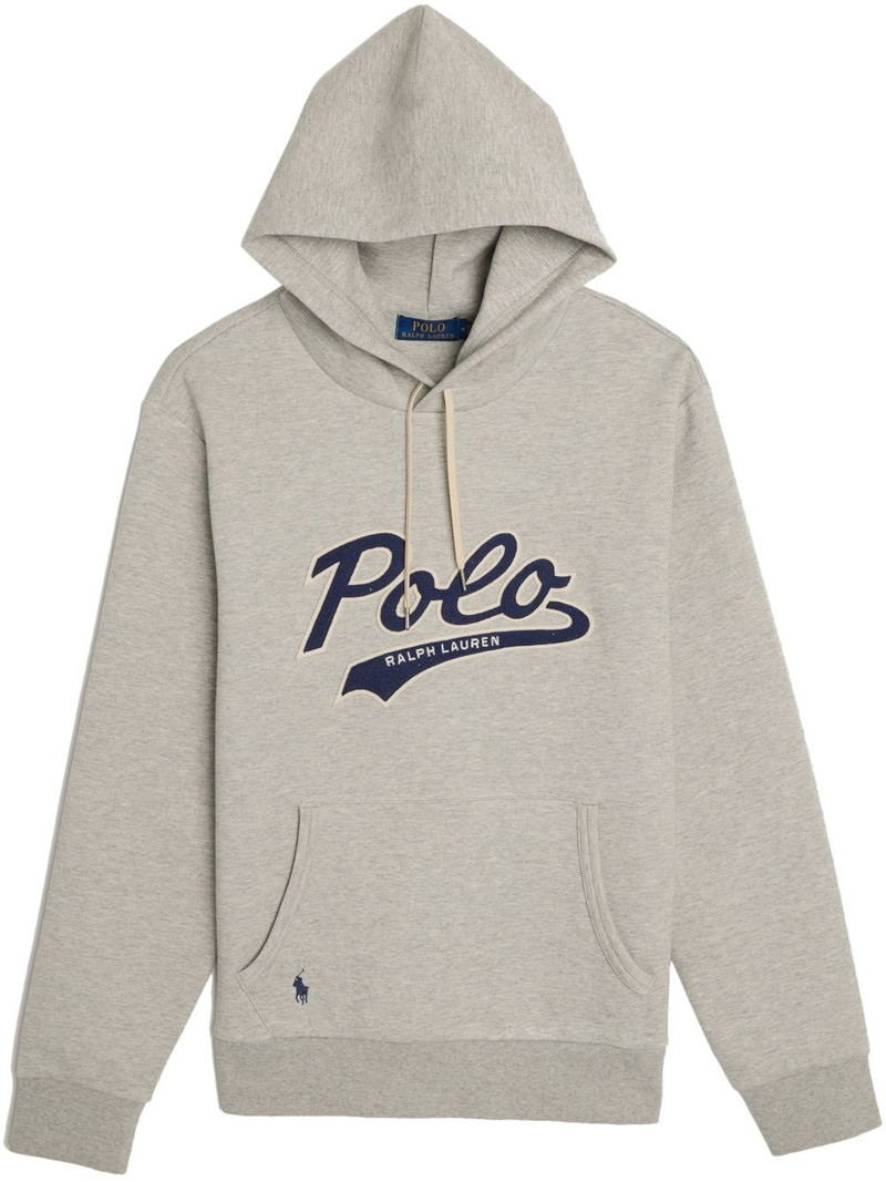 double-knit logo hoodie 1