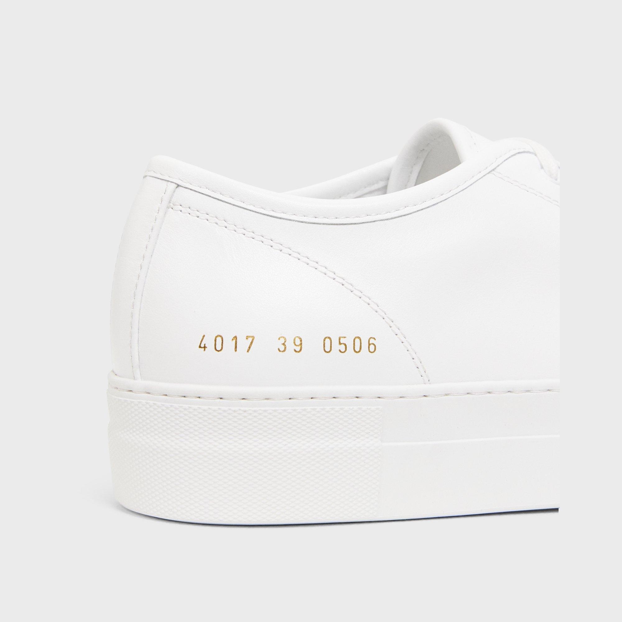 Common Projects Women’s Tournament Low-Top Super Platform Sneakers - 6