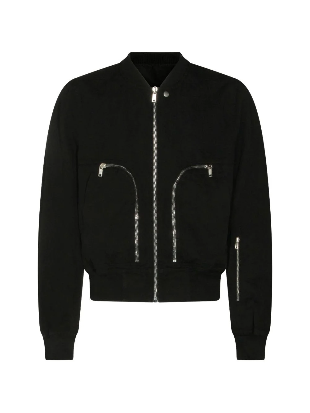 zip-pocket bomber jacket - 1