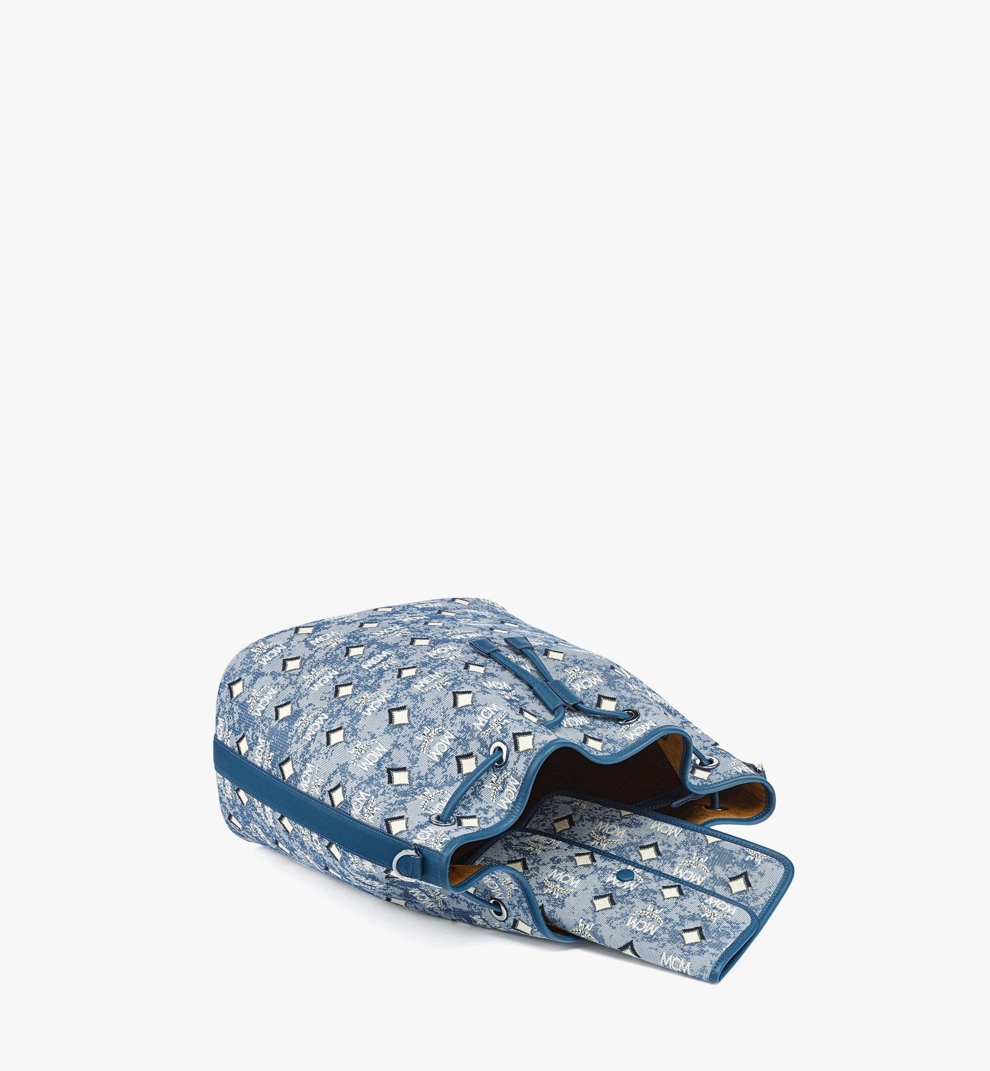 Dessau Drawstring Bag in Vintage Monogram Jacquard - 4