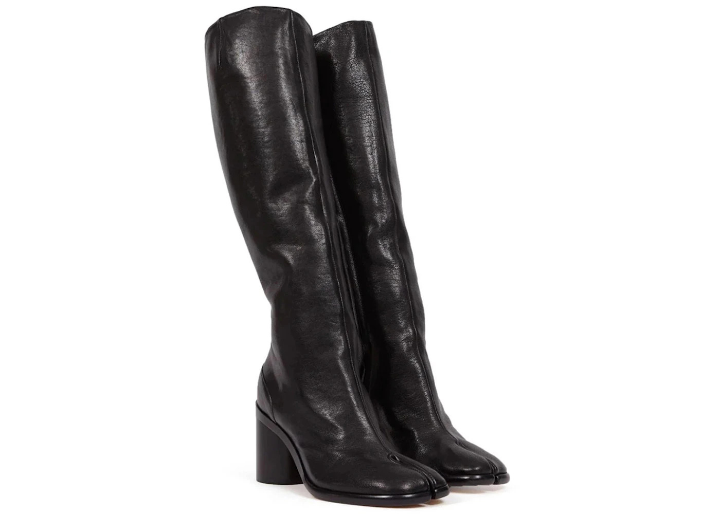 Maison Margiela Tabi Knee-High Boot Black (Women's) - 2