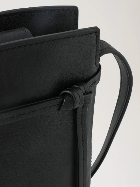 Clovelly Phone Pouch Black Refined Flat Calf - 5