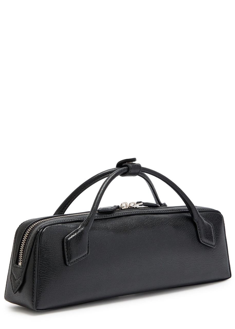 Alaïa Le Teckel Grained Leather Clutch - 2