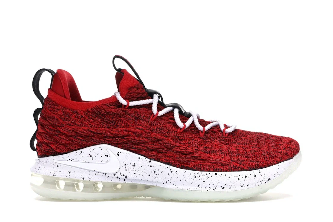 Nike LeBron 15 Low University Red - 1