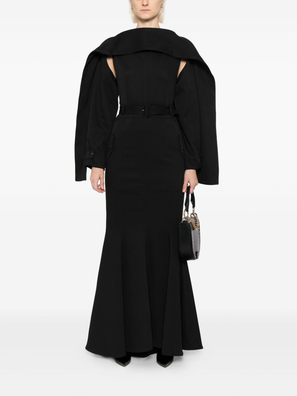 long-sleeved dress - 2