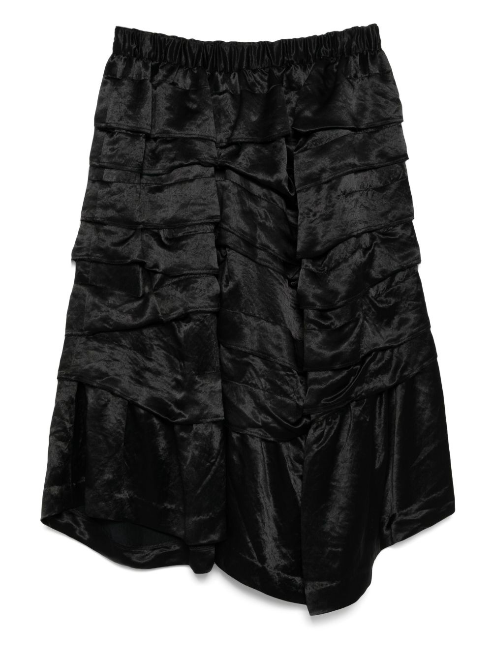 Acetate ruffled skirt - 2