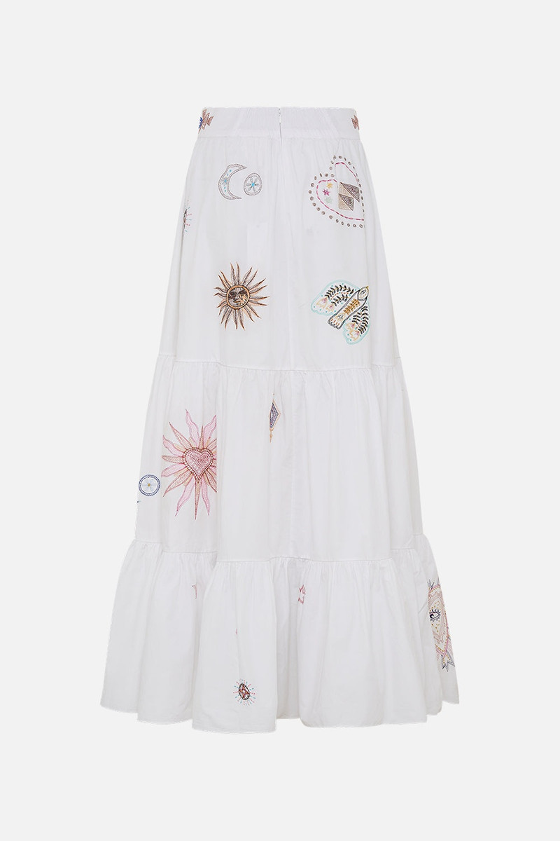 HIGH WAISTED TIERED SKIRT 6