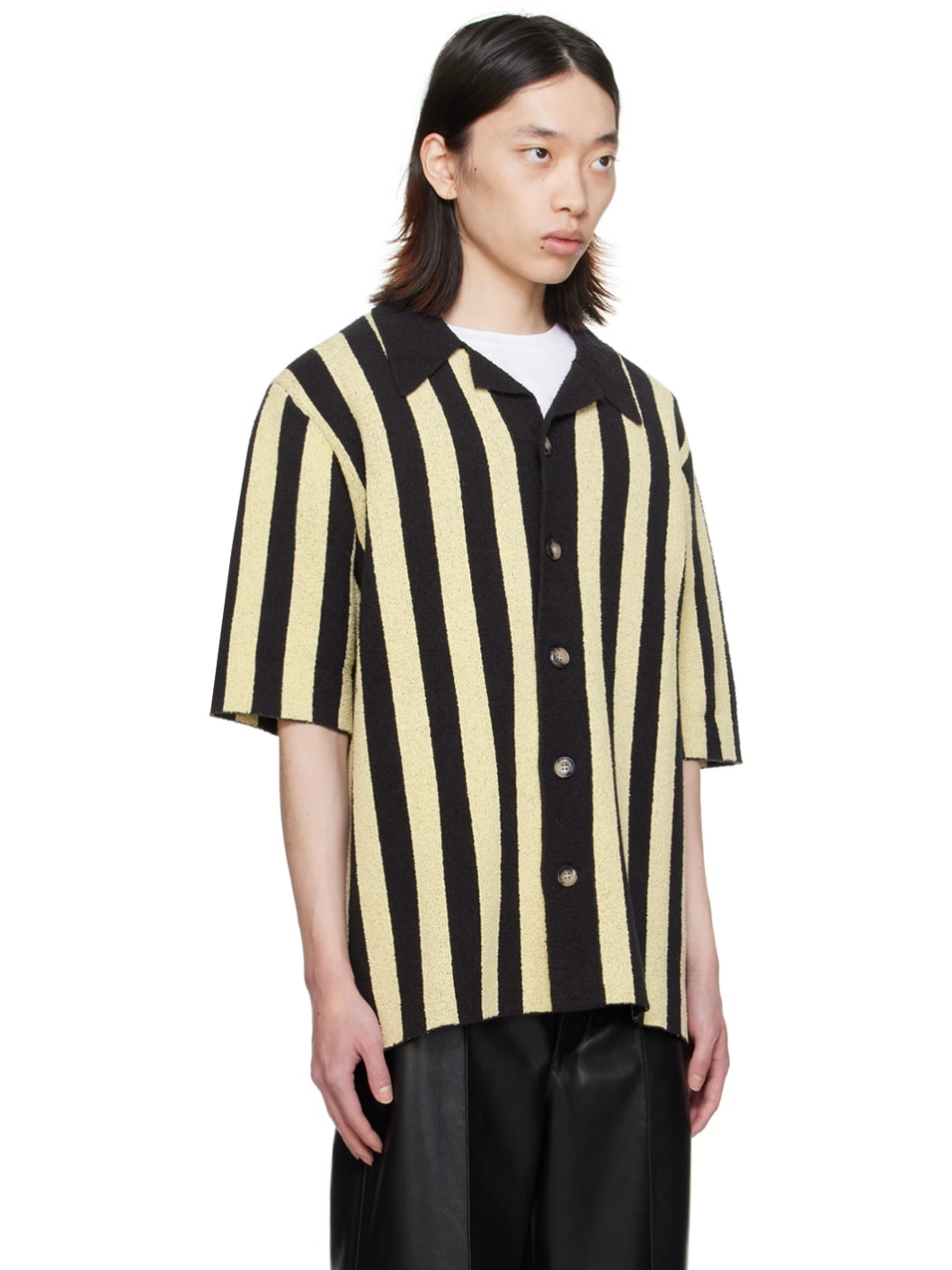 Black & Yellow Ziko Shirt - 2