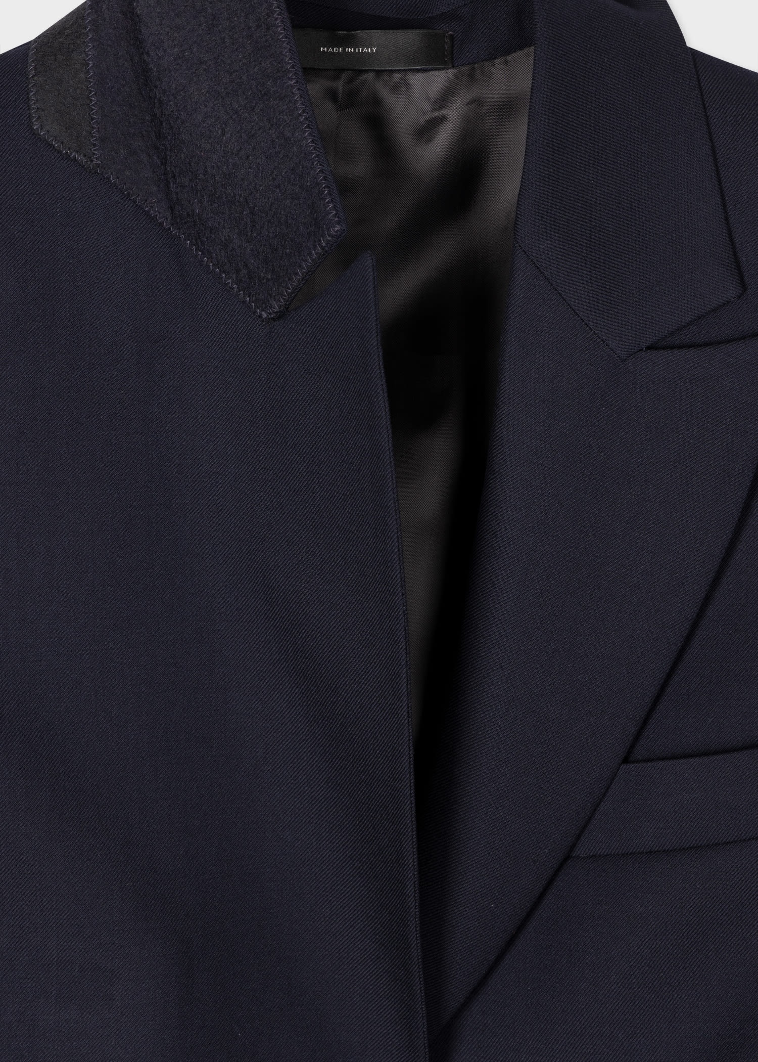 Wool Cropped 'A Suit To Travel In' Blazer - 2