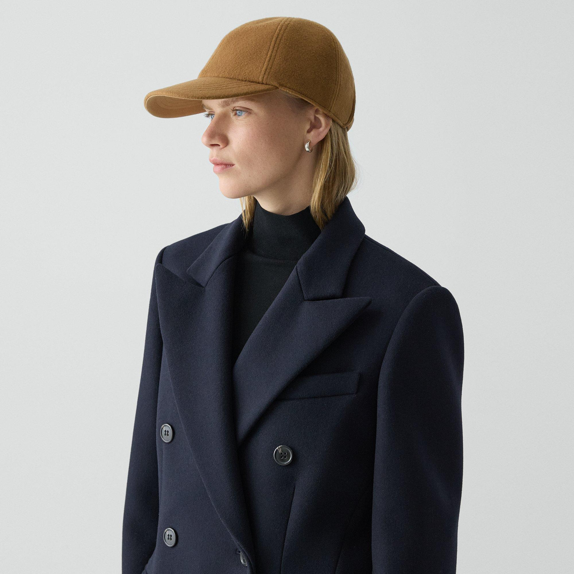 Baseball Cap in Double-Face Wool-Cashmere - 2