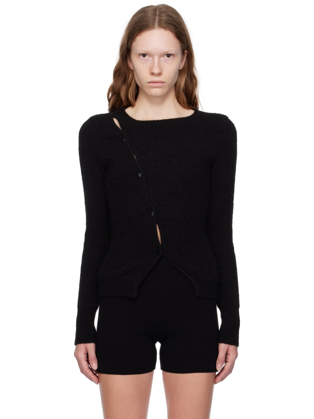 Black Le Chouchou 'La Maille Pau' Cardigan - 1