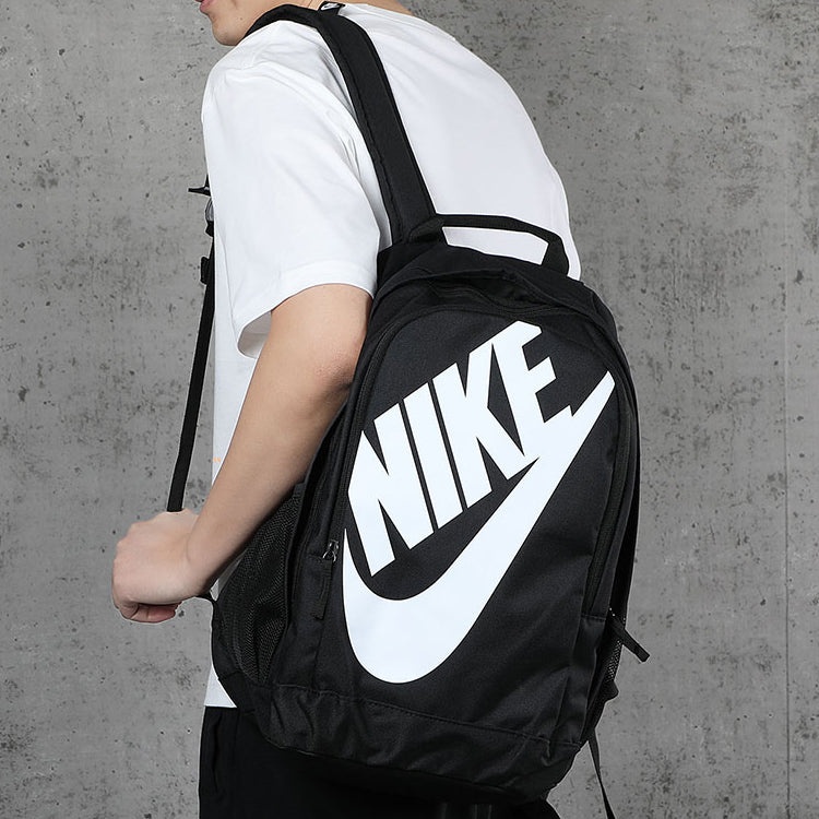 Nike Large Logo Printing schoolbag Backpack Black CK0953-010 - 6