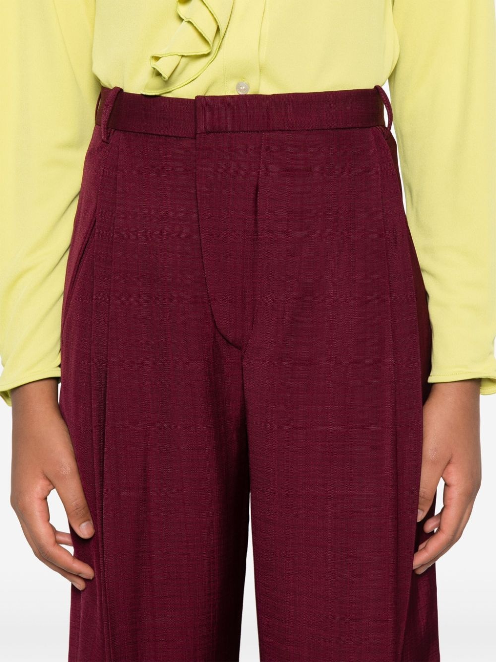 pleated trousers - 5