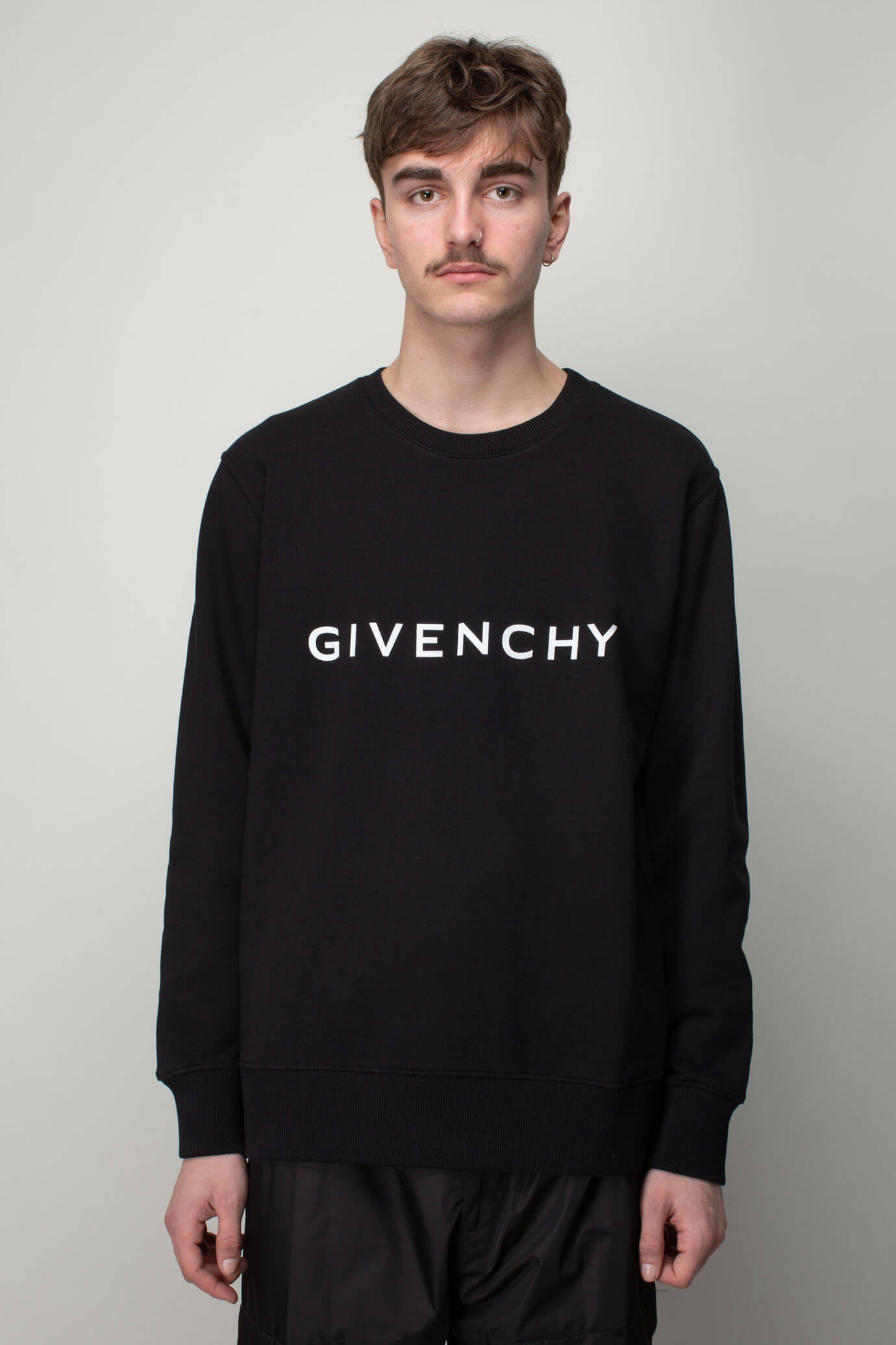 トップス GIVENCHY ARCHETYPE CREW NECK SWEATER Givenchy Archetype Crewneck | labelsfashion | REVERSIBLE