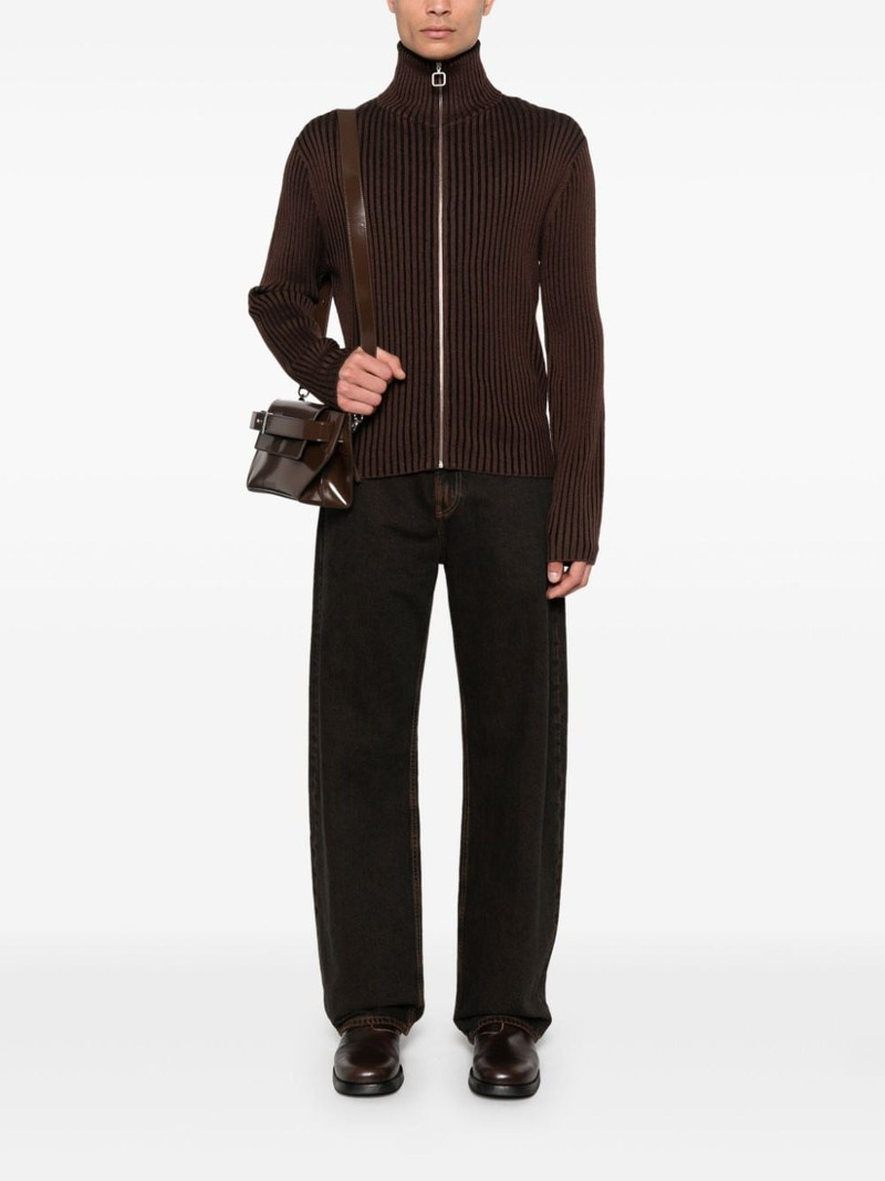 Sandro ribbed-knit cardigan outlook