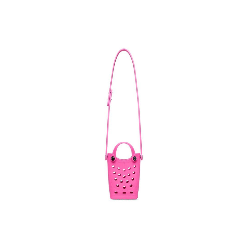 Crocs™ Phone Holder With Strap  in Pink 4