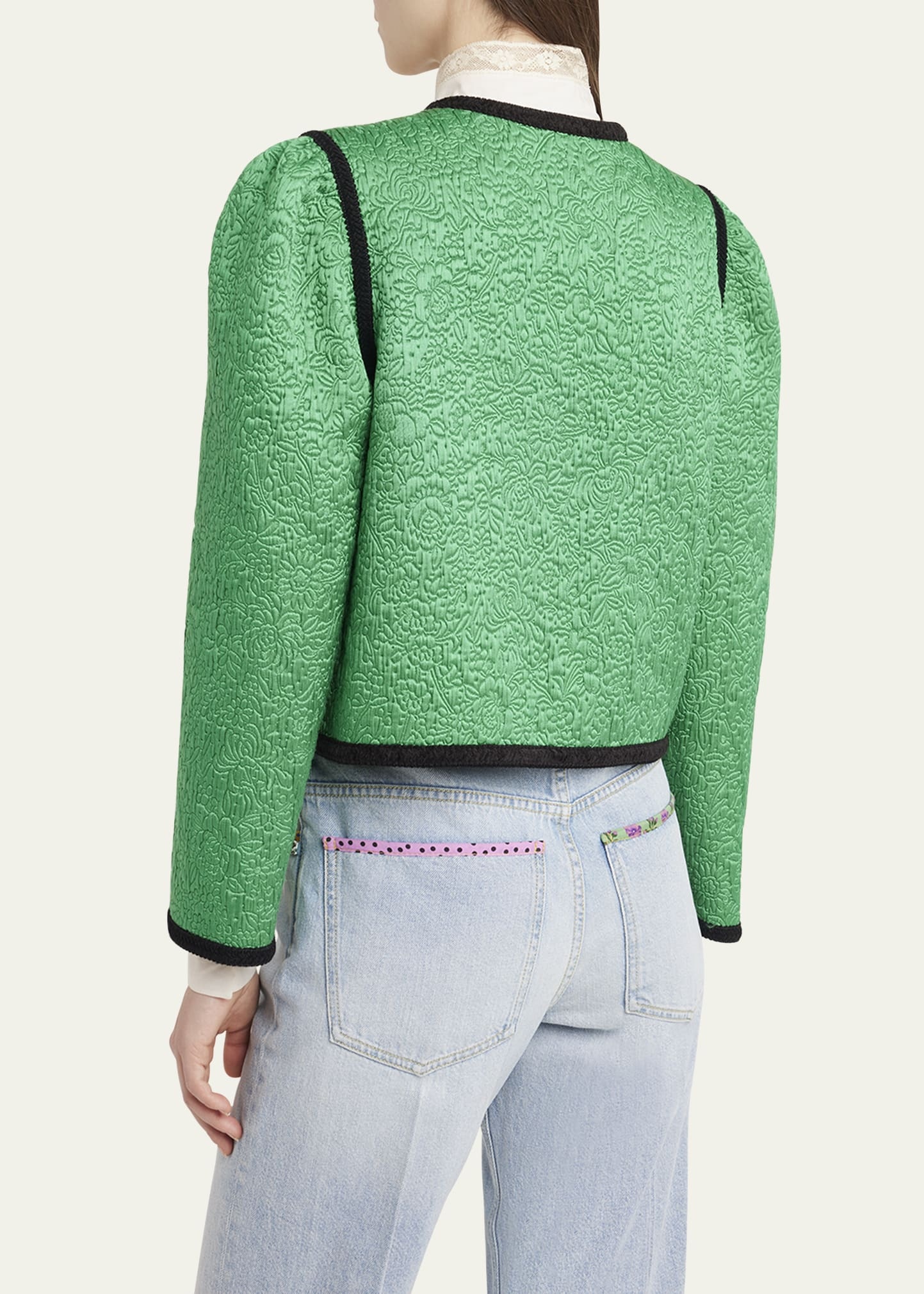 Floral Quilted Jacket - 3