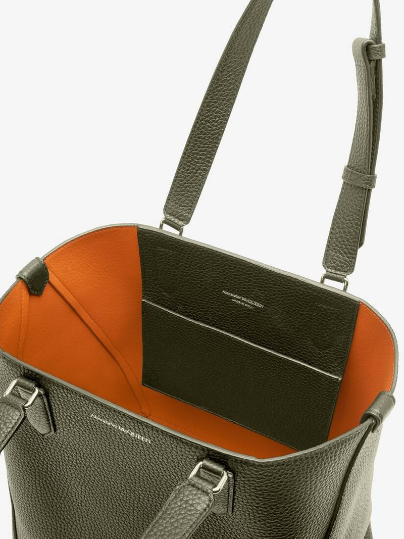 Men's The Edge Medium Tote Bag in Dark Khaki 4