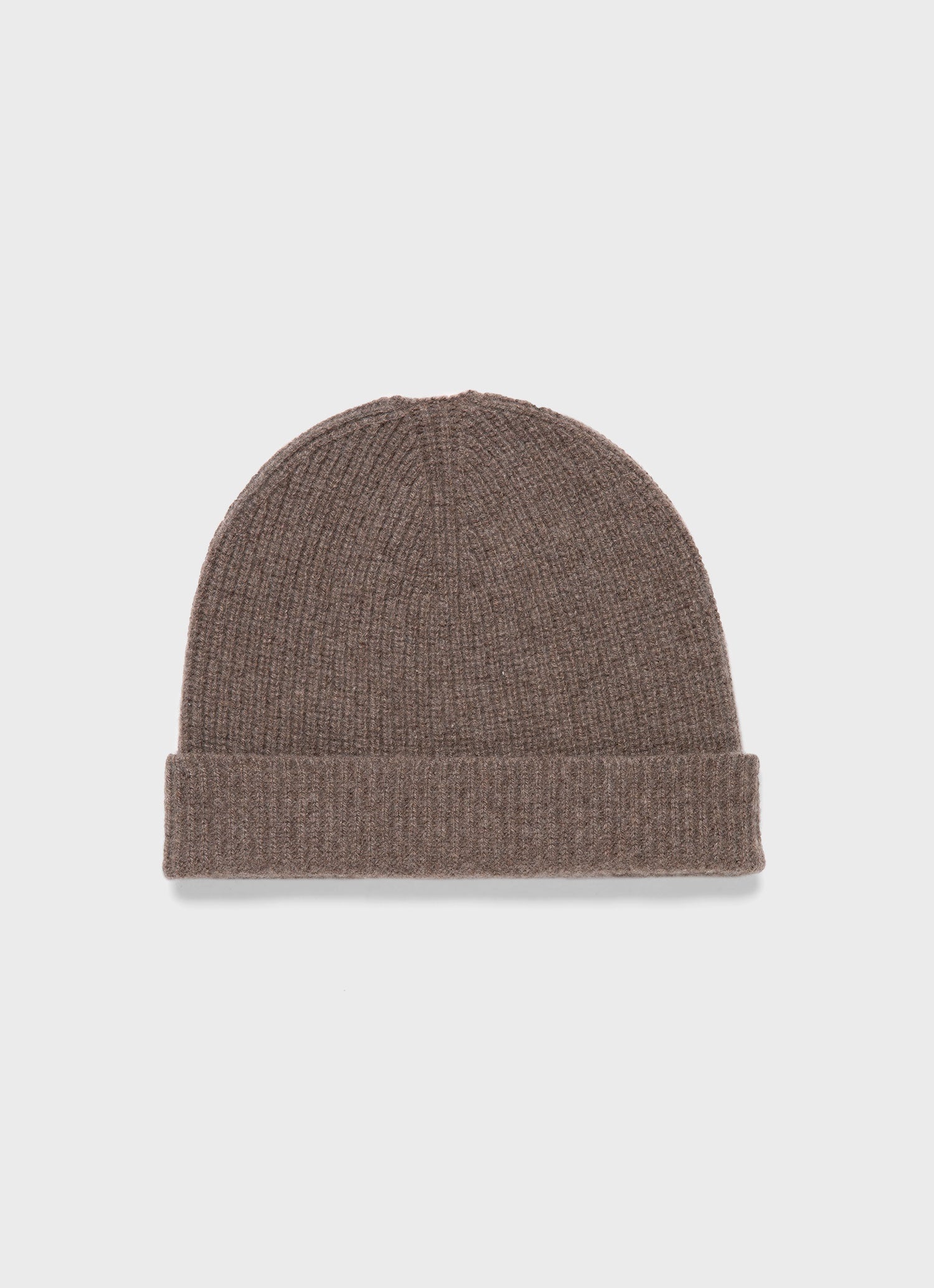 Cashmere Ribbed Hat - 1