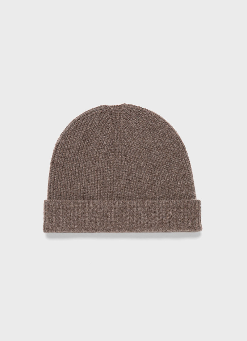 Cashmere Ribbed Hat 1