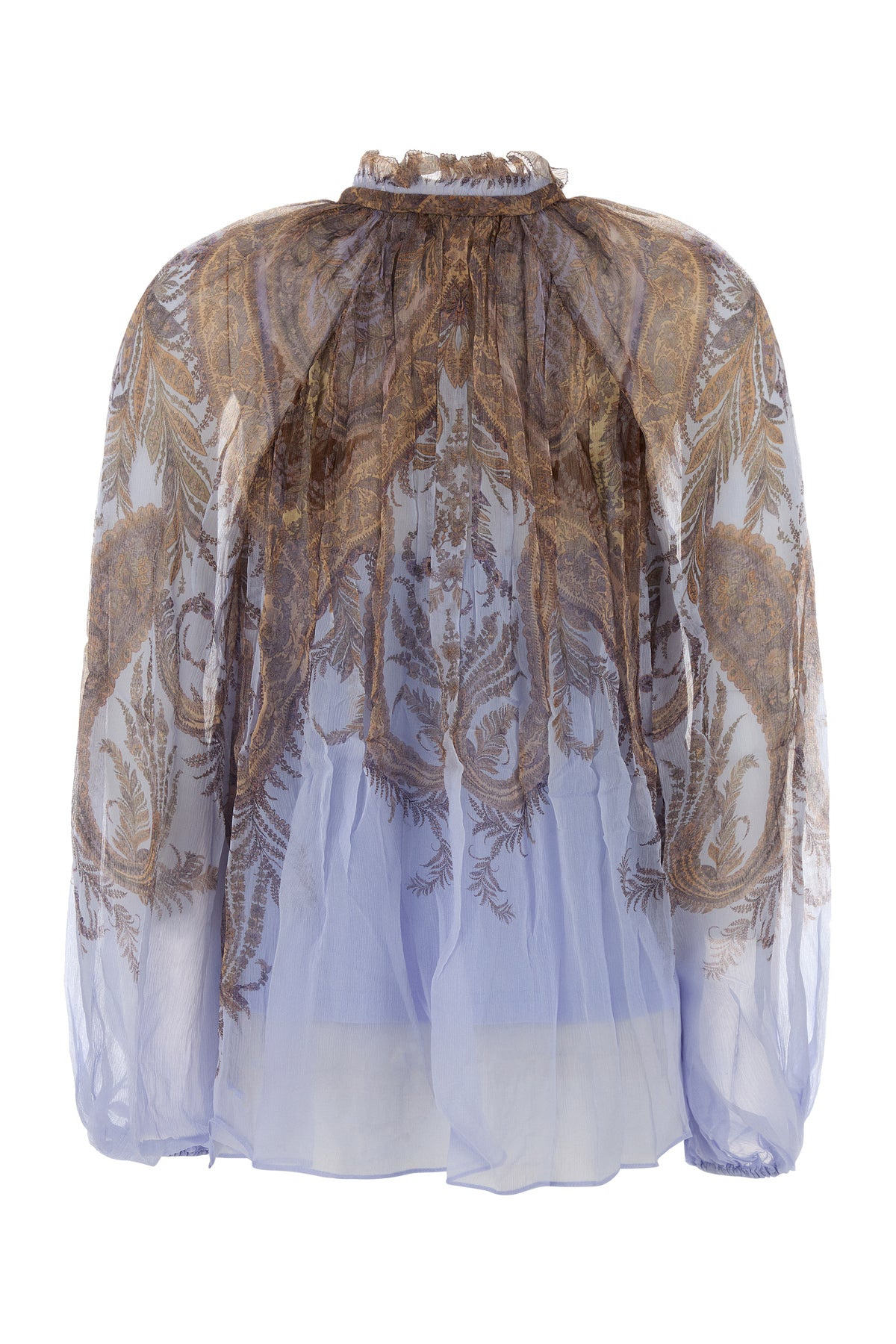 Printed crepe Hypnotic blouse - 2