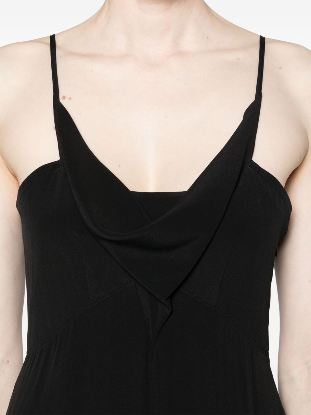 Kapri cowl-neck crepe maxi dress - 5