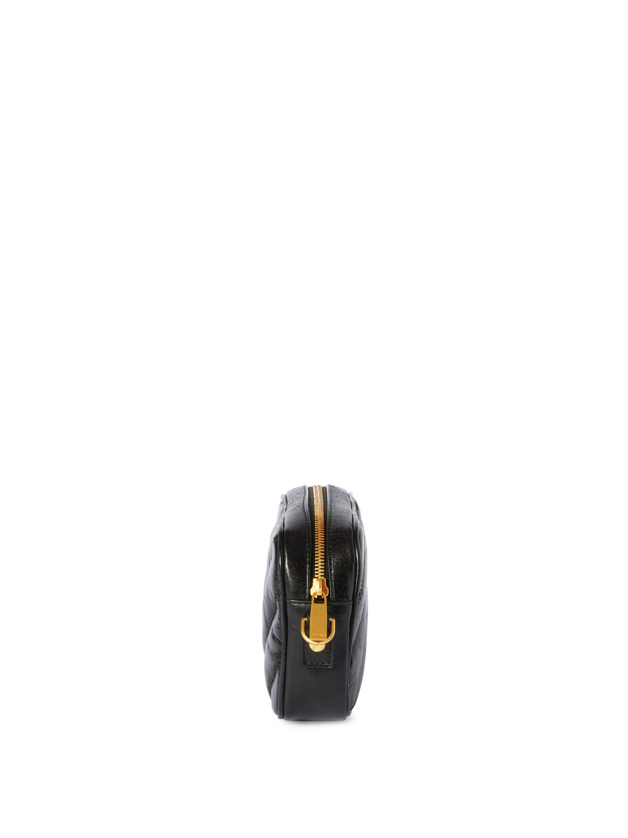 Black Quilted Camera Bag - 4