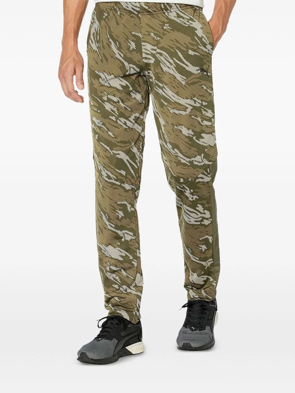 camouflage-pattern track pants - 1