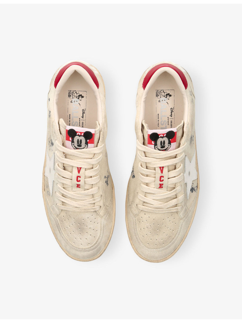 Golden Goose x Disney Ballstar Suede Trainers 2