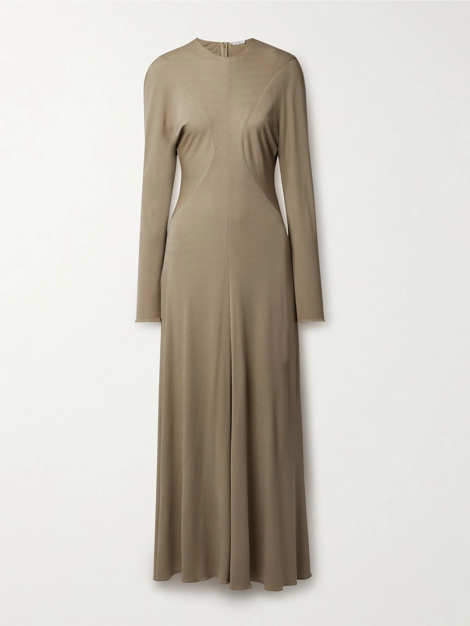 Venusia jersey maxi dress Beige - 1