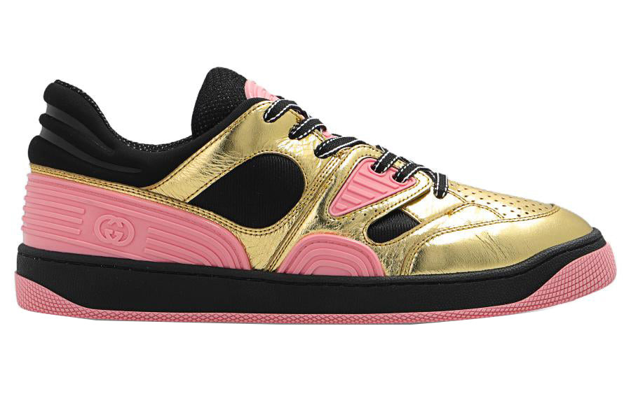 (WMNS) Gucci Basket 'Gold Black Pink' 725905-AABB8-8047 - 2