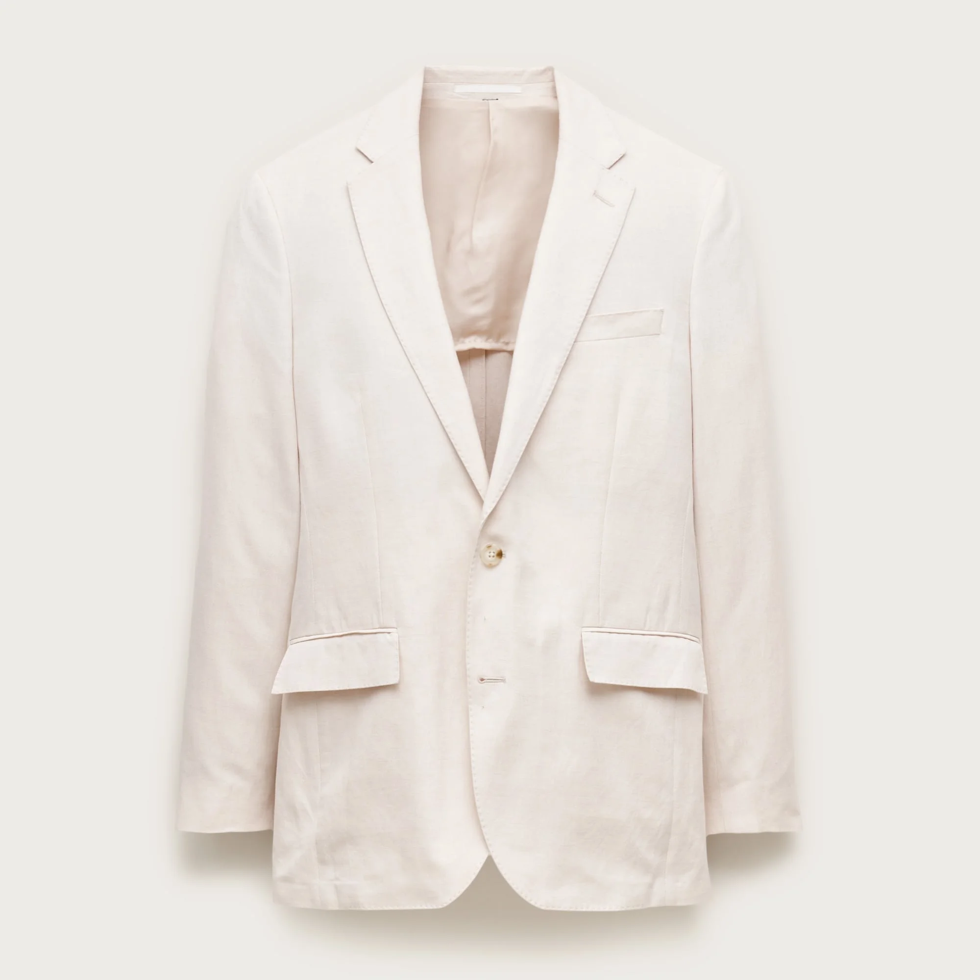 Ludlow Slim-fit suit jacket in Baird McNutt Irish cotton-linen blend - 1