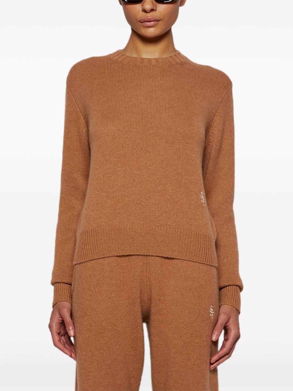 cashmere-blend jumper - 3
