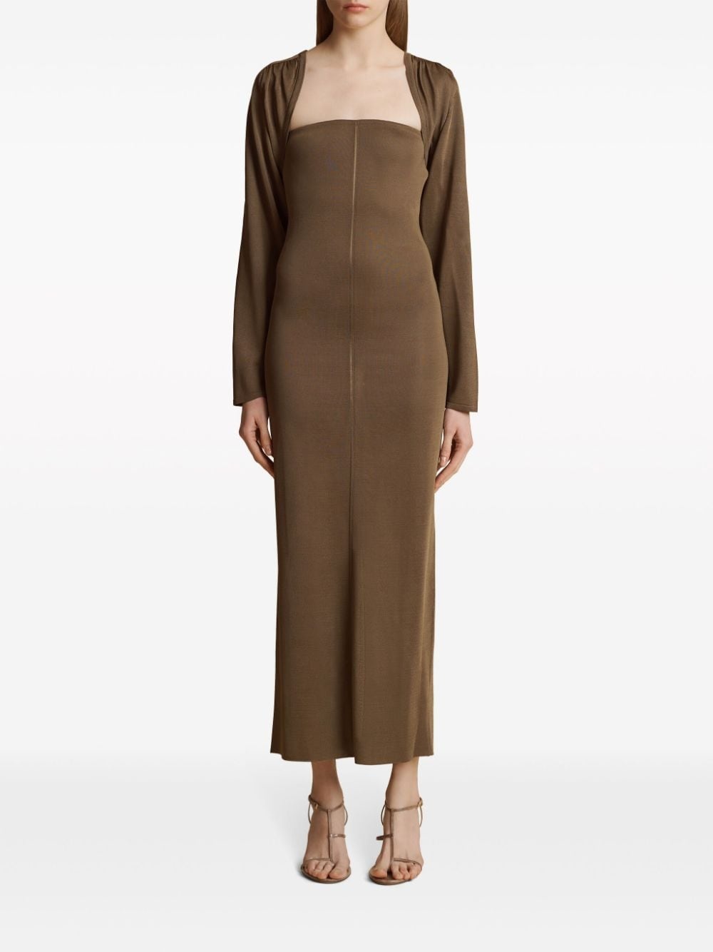 Esmeray open-back maxi dress set - 2