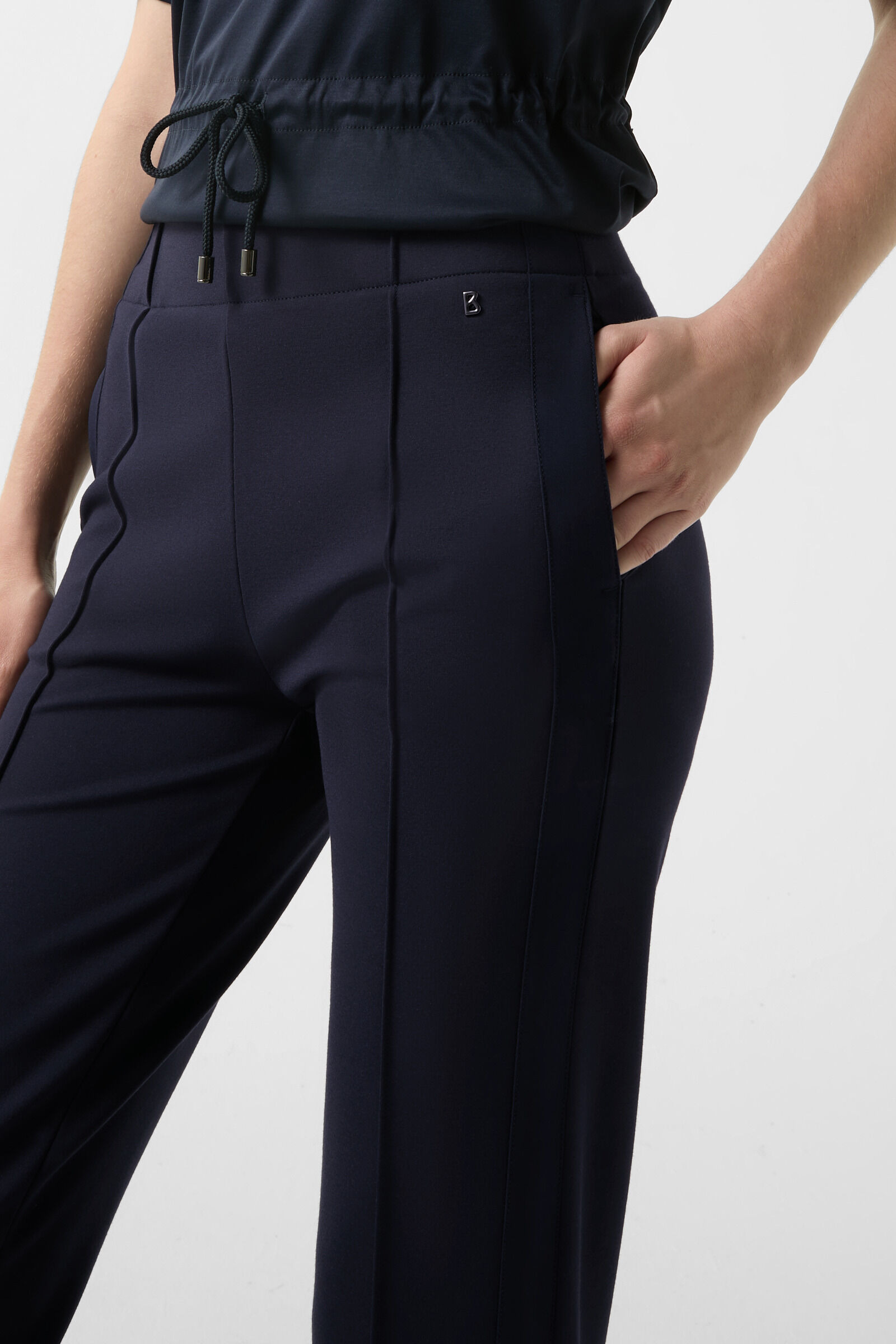 Alley jersey pants in Navy blue - 6