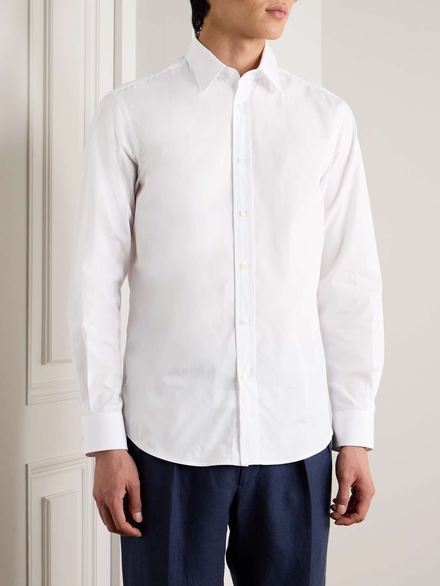 Philip Cotton-Poplin Shirt - 3