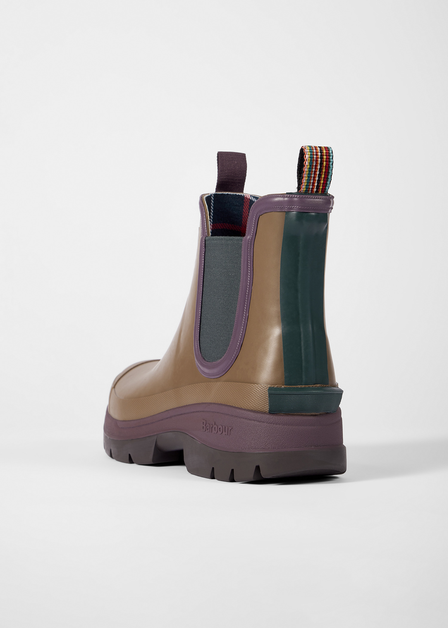 Paul Smith loves Barbour - Tan Ankle Wellingtons - 6