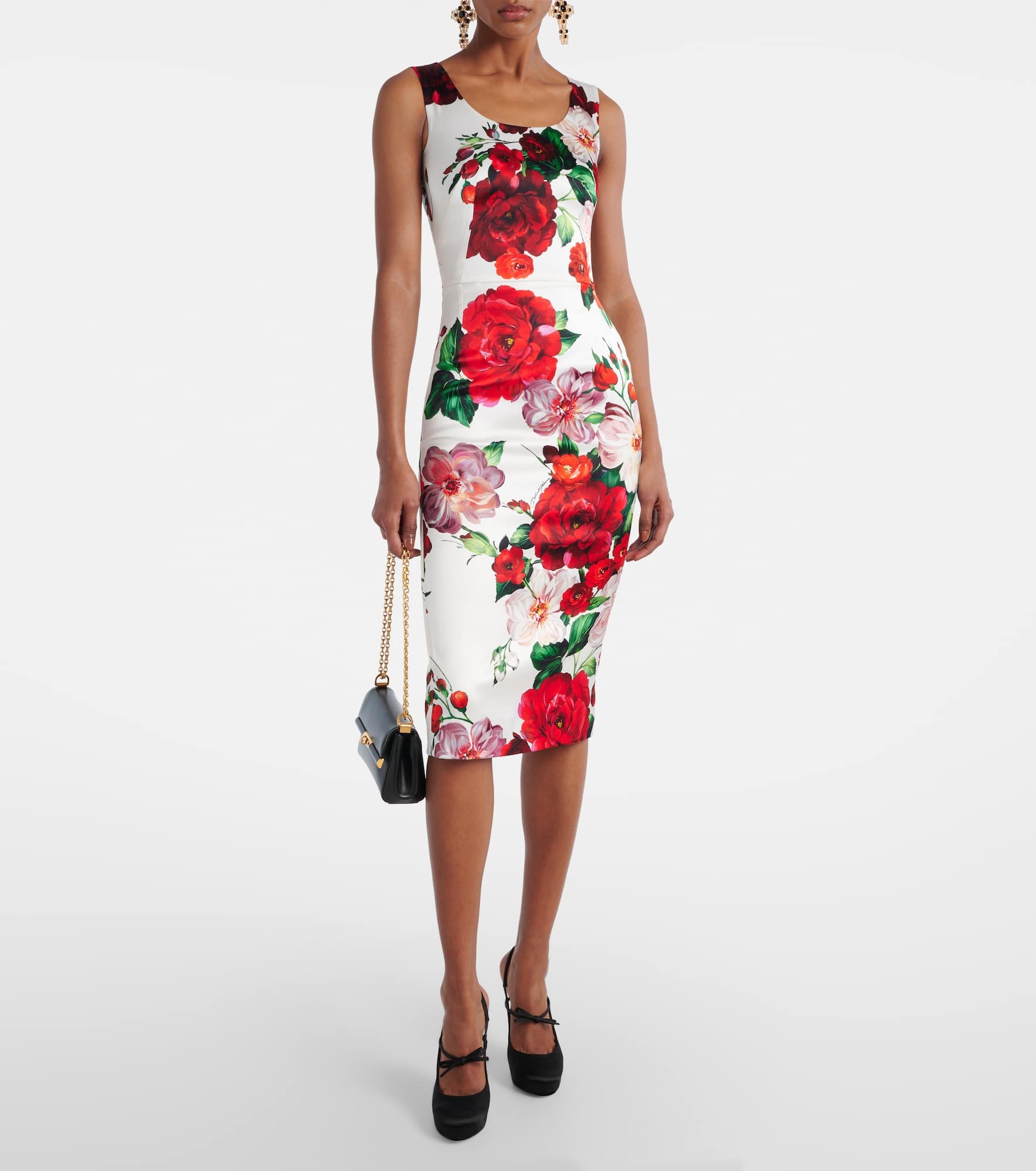 Floral midi dress - 2
