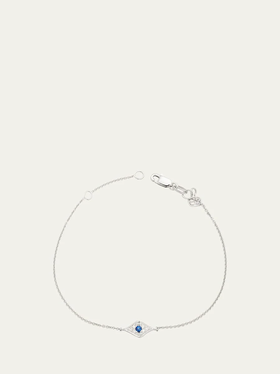 Mini Diamond Evil Eye Bracelet - 1