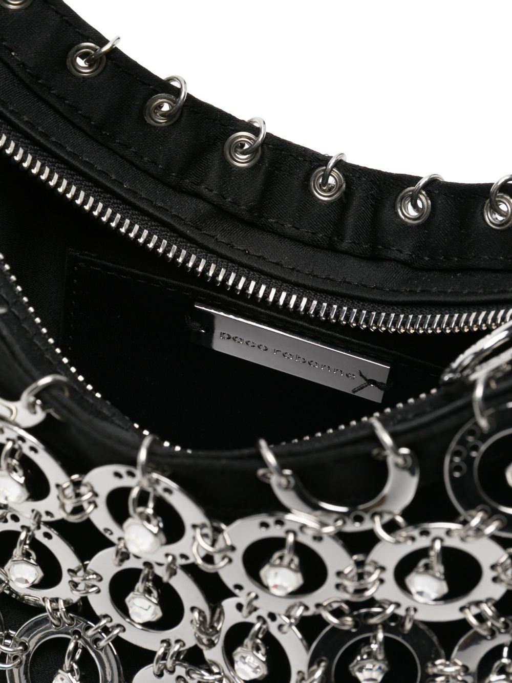 Sphere chainmail-embellished shoulder bag - 5