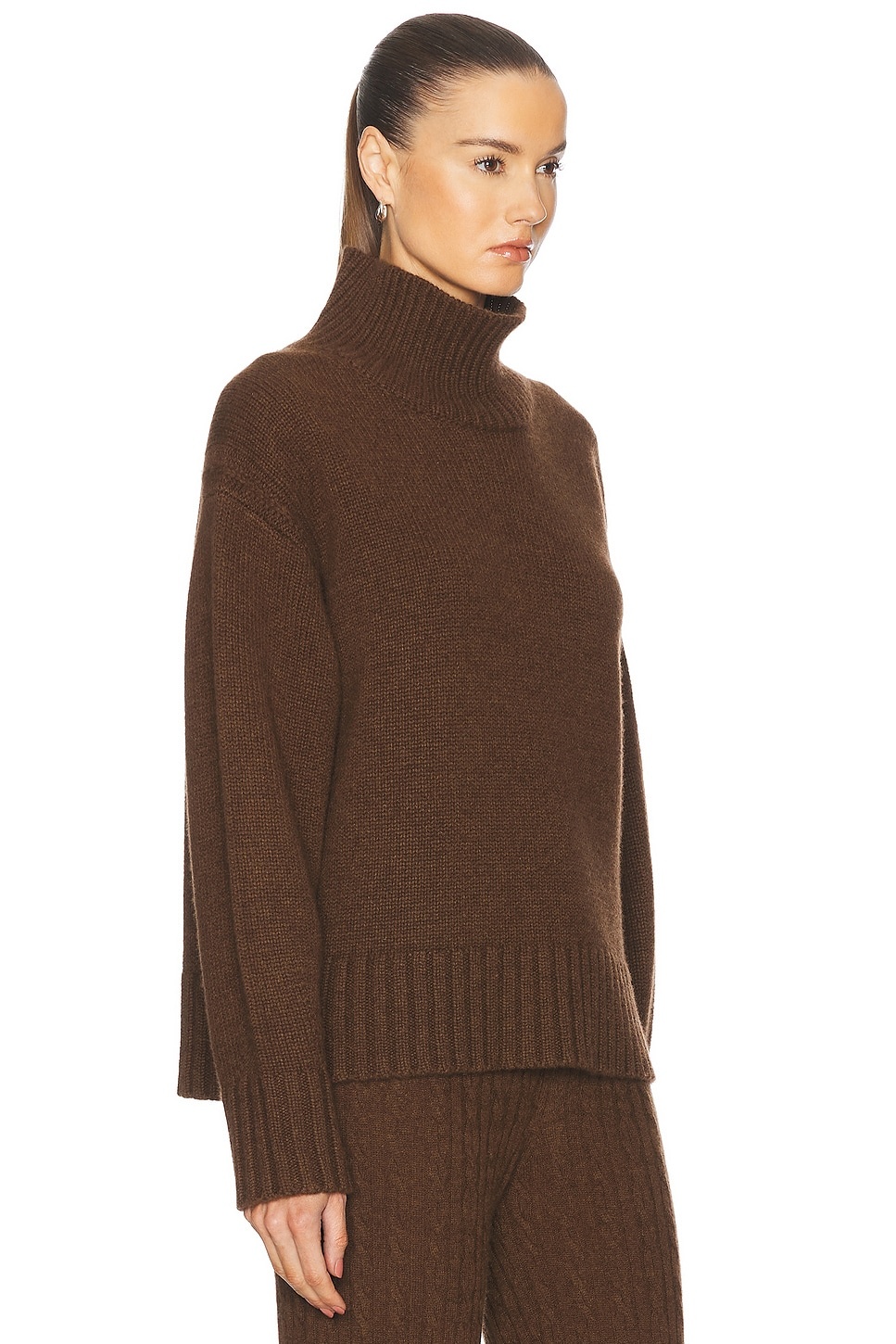 Cozy Cashmere Turtleneck Sweater - 2