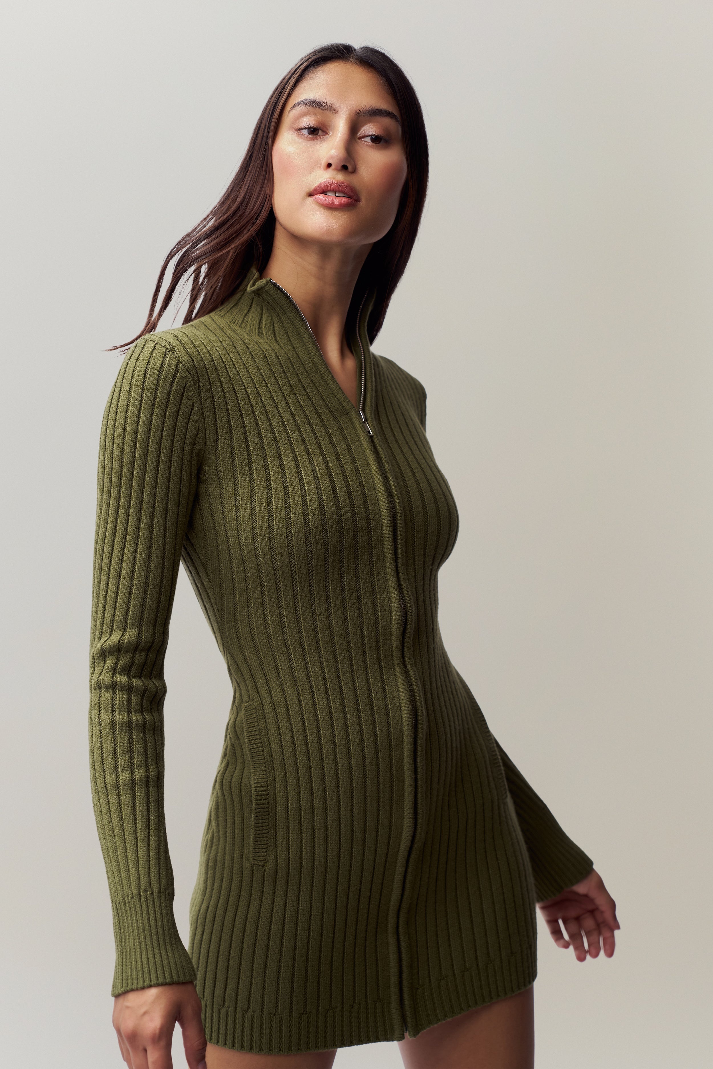 NELL ZIP UP DRESS - 2