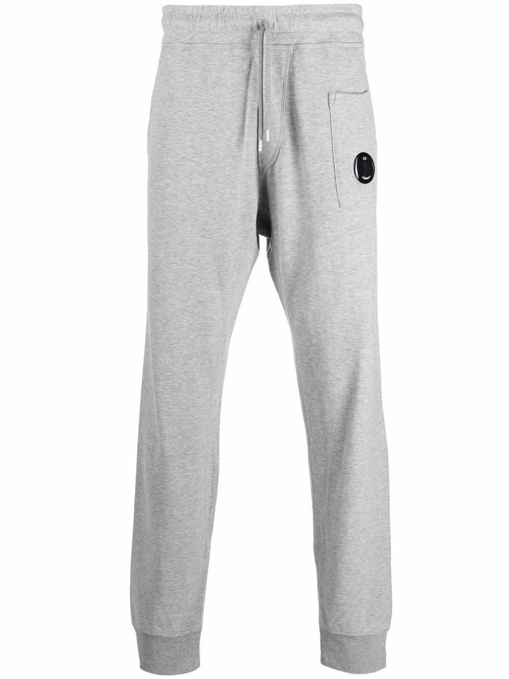 cotton fleece track trousers - 1