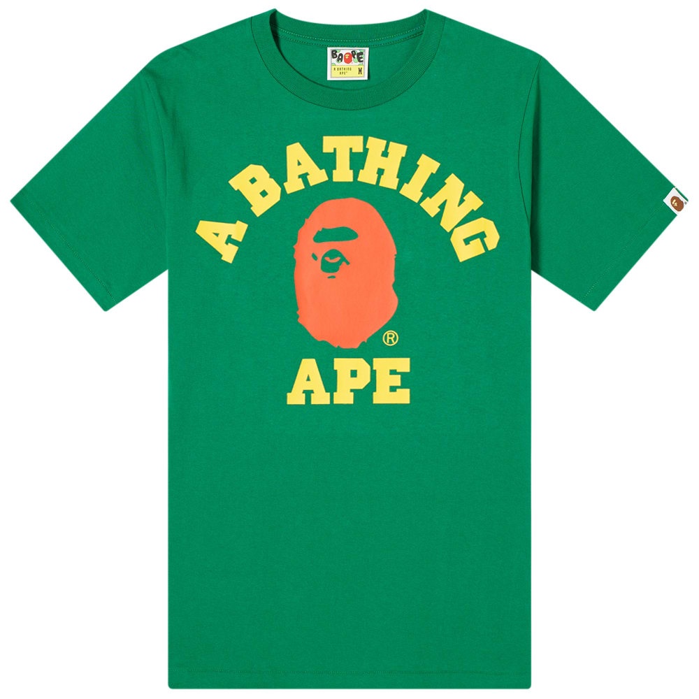 A Bathing Ape Colours College Tee - 1