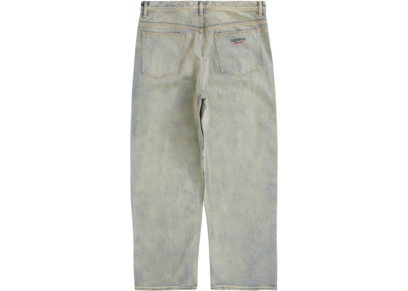Supreme Baggy Jean Dirty Indigo - 2