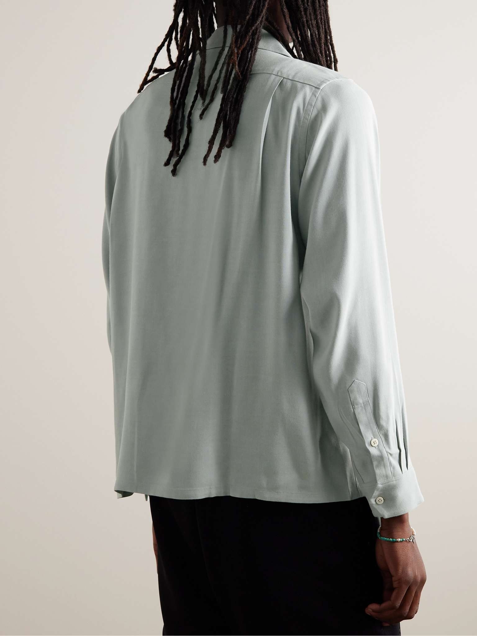 Keesey Convertible-Collar Woven Shirt - 3