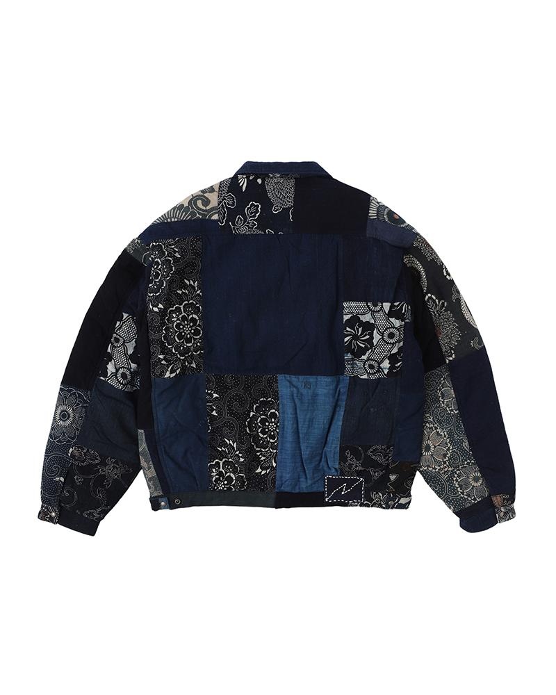 101XX DOWN JKT KOFU INDIGO PATTERN - 2