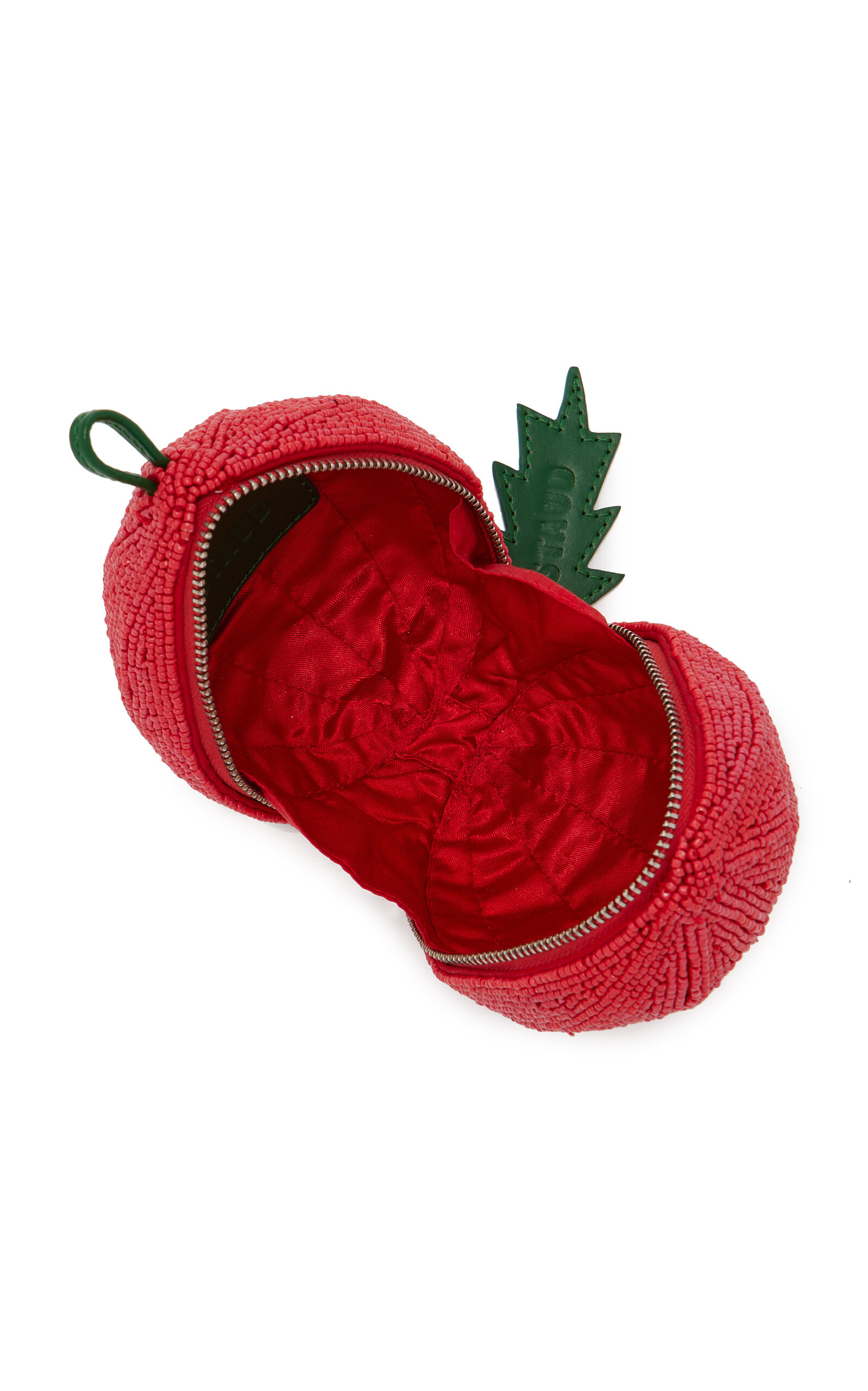 Campari Beaded Tomato Bag red - 6
