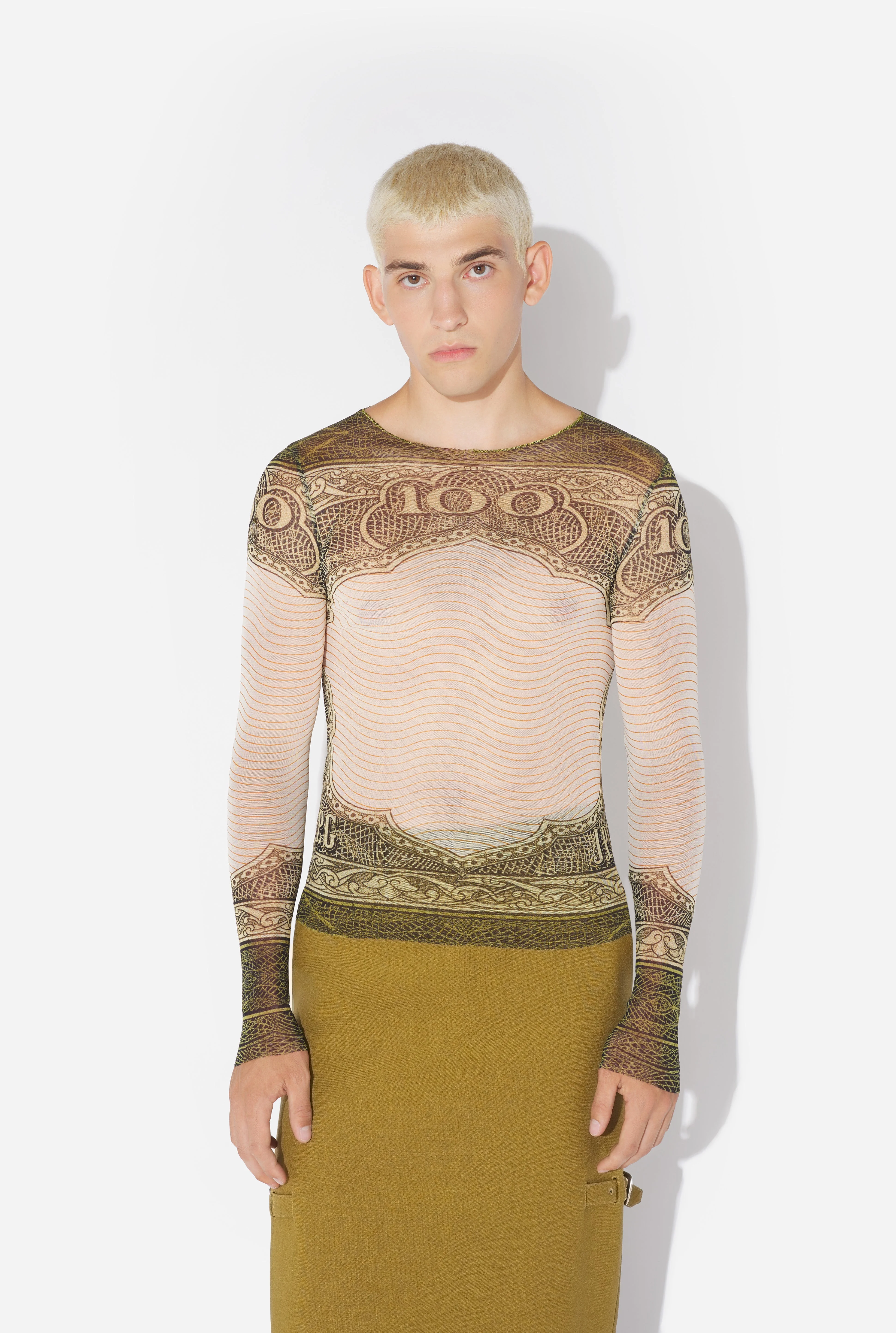 RE-EDITION - THE GREEN CARTOUCHE TOP - 1